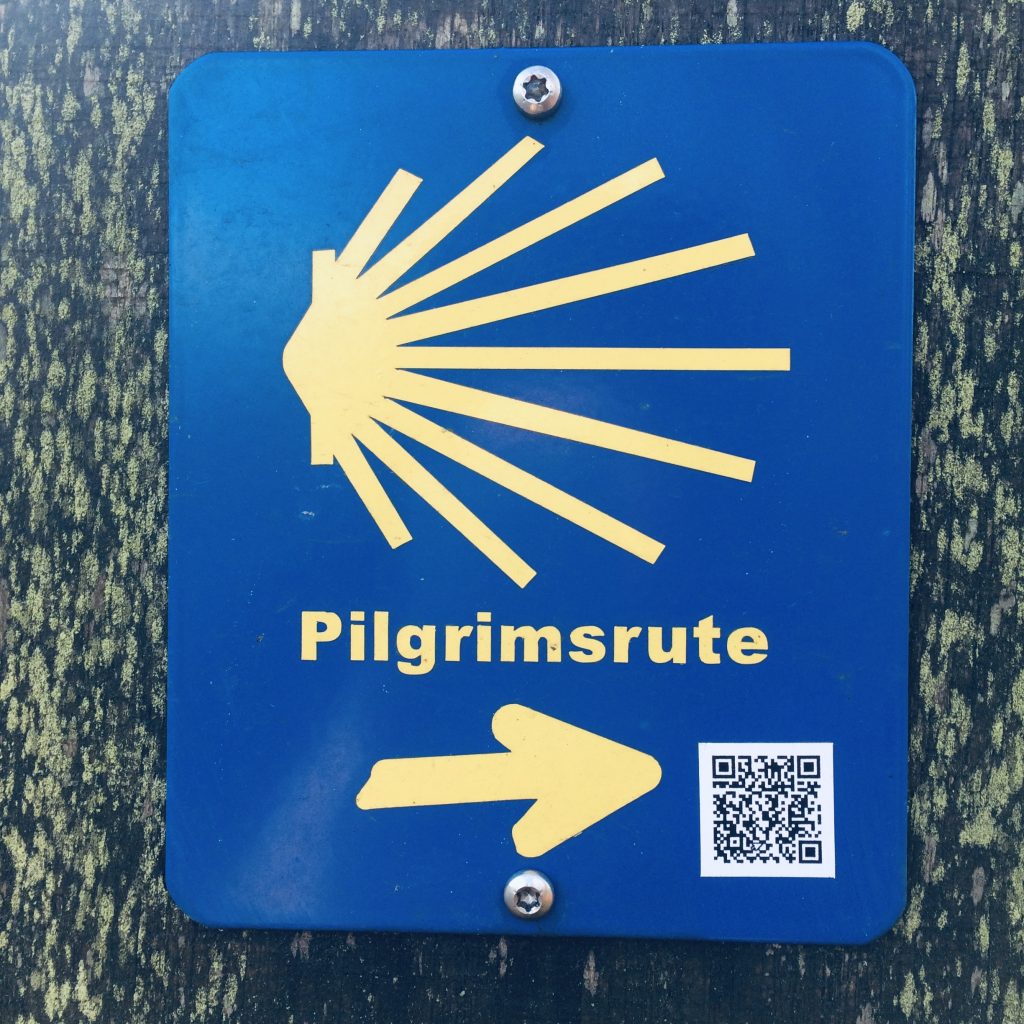 Muslingeskalsymbol - Den Danske Pilgrimsrute